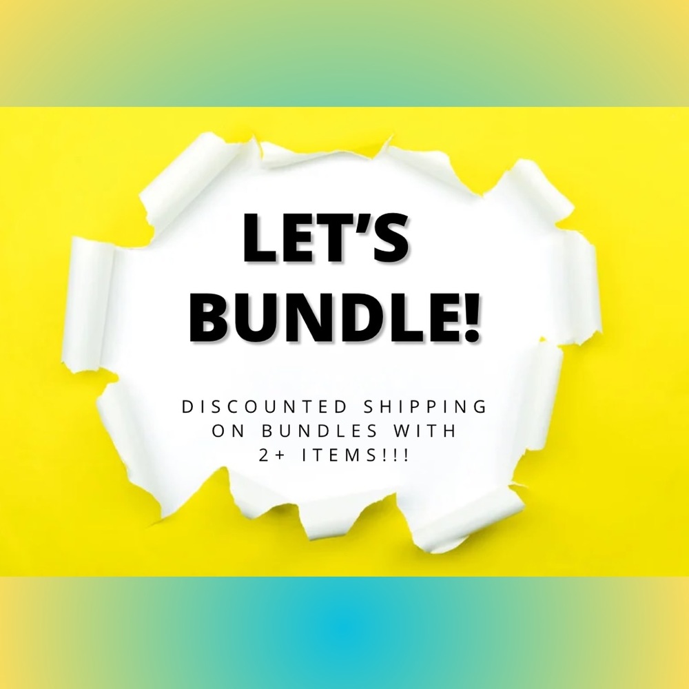 📣BUNDLES ONLY APPLY WHEN ADDING 2 OR MORE ITEMS TO YOUR BUNDLE!📣